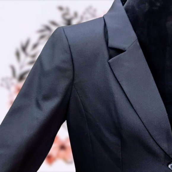 💕1901 Black 2 Button Blazer size 8 - Picture 8 of 11